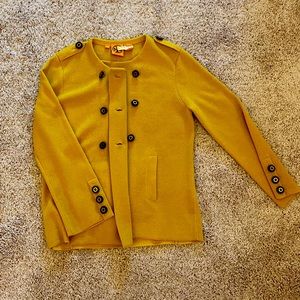 LIKE NEW: Tory Burch Wool Yellow Sweater, Size Medium